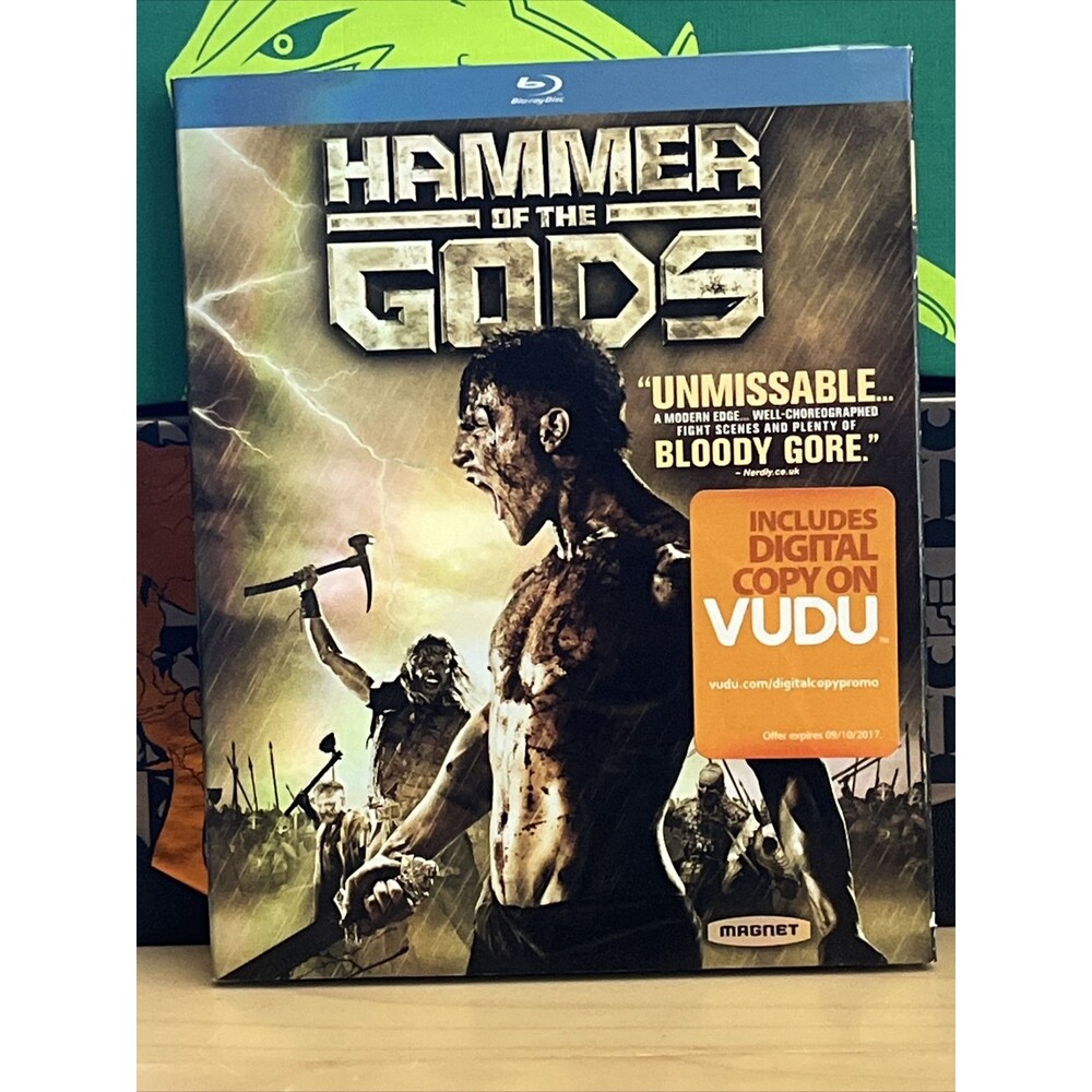 Hammer of The Gods Action Adventure War Film on Blu-Ray (2013) W/ Slip Cover